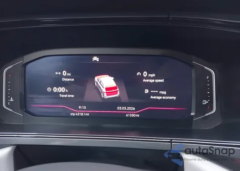 2022 Volkswagen Taos 1.5T Sel из США, поврежденный, VIN 3VV2X7B21NM030237